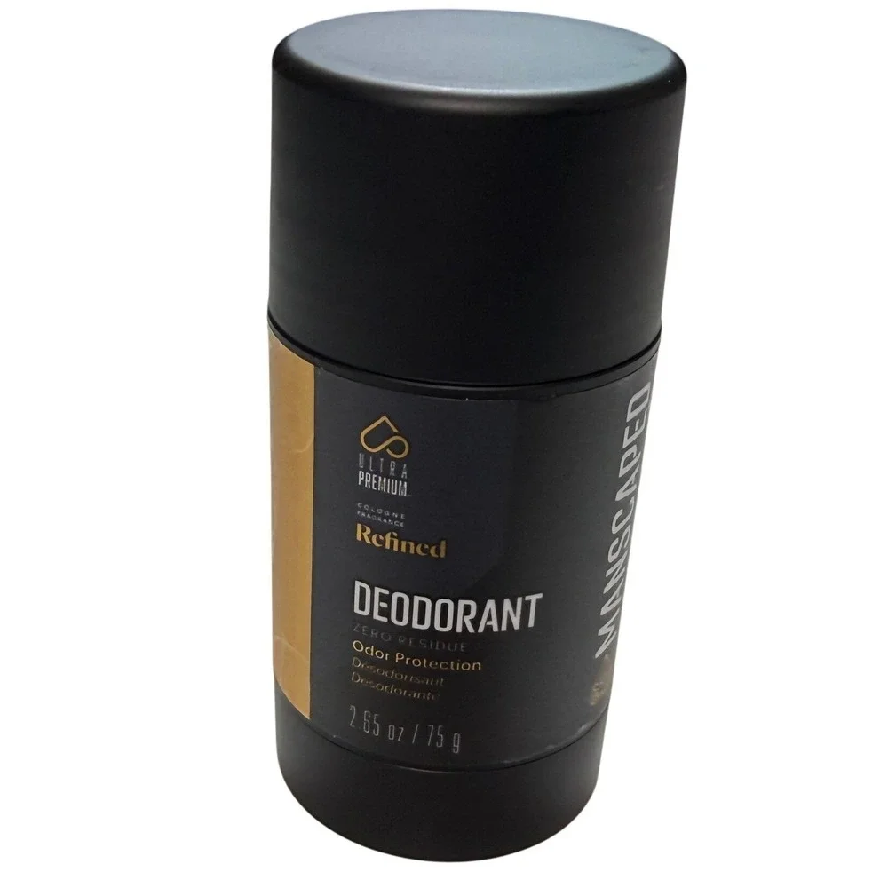Manscaped Refined Deodorant Aluminum Free Clear Odor Protection 2.65oz NEW